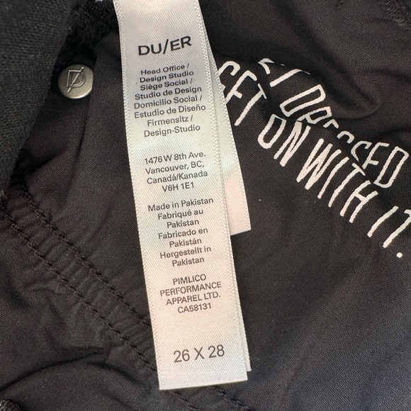 DU/ER Girlfriend Performance Denim (Vintage Black) - Picture 9 of 11